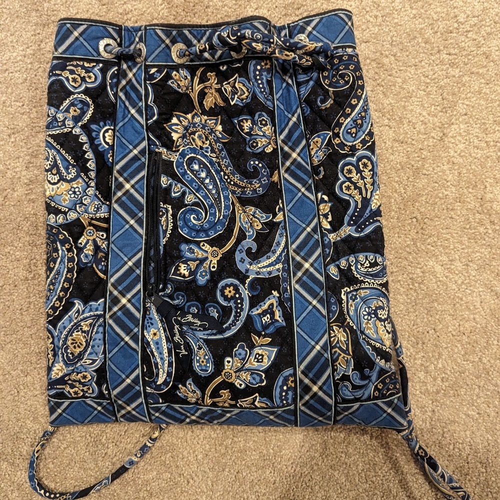 Vra Bradley Cinch top backpack